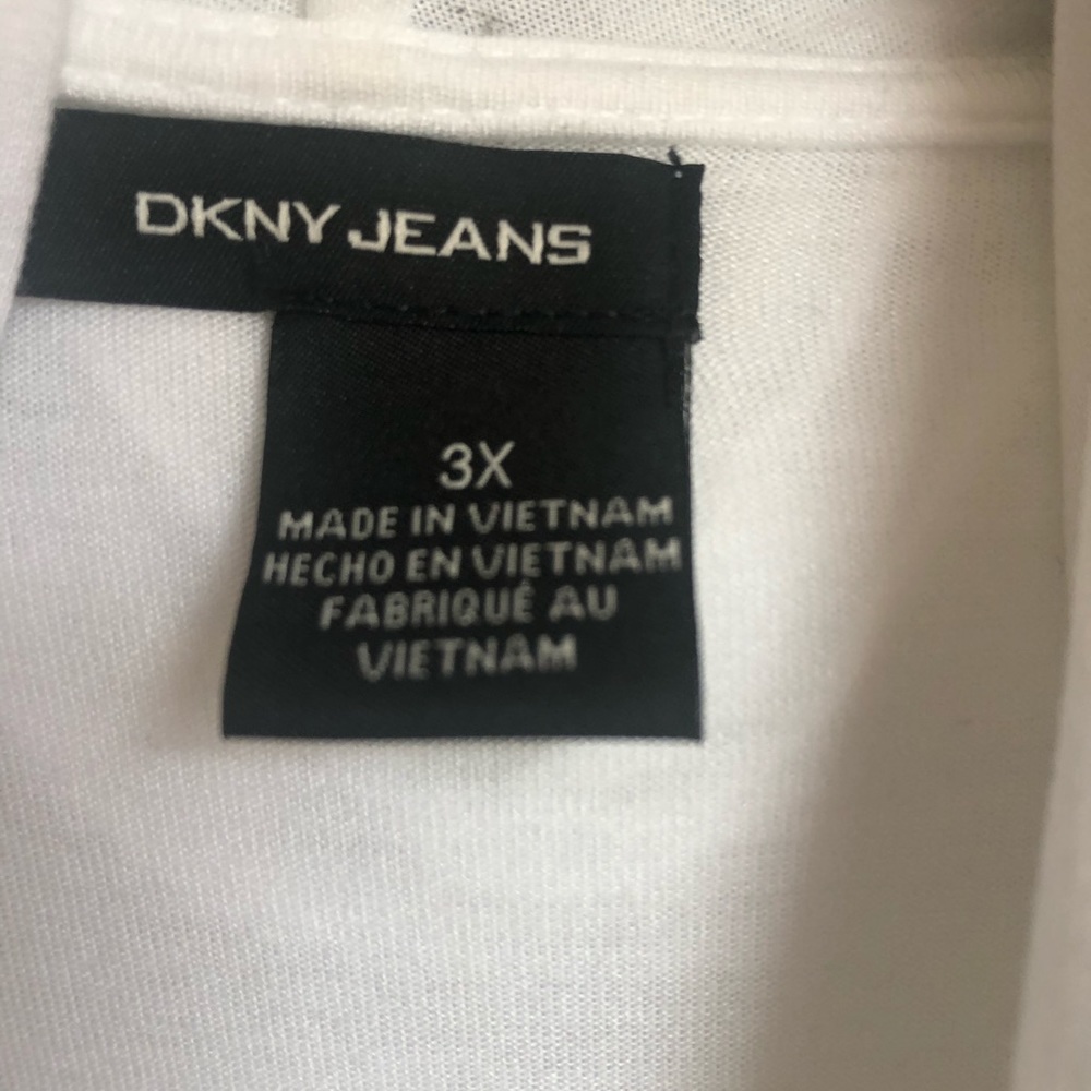 DKNY Snap and Wrap Sweater in white - Picture 3 of 8